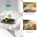 HANABASS 12stücke Garden Cloche Kunststoff Pflanzenkuppel Mit Belüftung Mini Gewächshaus Für Frostschutz Und Feuchtigkeitsregulierung Für Anzucht Und Pflanzenschutz - Thumbnail 8