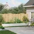 vidaXL Pflanzkübel Weiß 360x40x40 cm Kaltgewalzter Stahl, Pflanzschale, Garten-Garten-Pflanzkübel, Outdoor-Pflanzgefäß, Hochbeet, Pflanzgefäß - Thumbnail 2