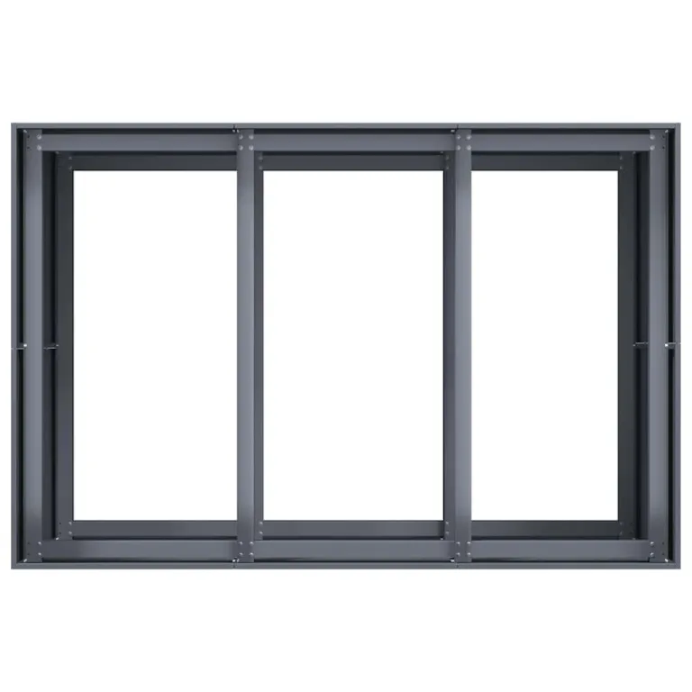 vidaXL Pflanzgefäß Anthrazit 120x80x80 cm Stahl, Pflanzschale, Garten-Garten-Pflanzkübel, Outdoor-Pflanzgefäß, Hochbeet, Pflanzgefäß, Blumenkasten – Bild 5