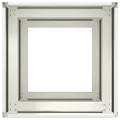 vidaXL Pflanzkübel Weiß 40x40x80 cm Kaltgewalzter Stahl, Pflanzschale, Garten-Garten-Pflanzkübel, Outdoor-Pflanzgefäß, Hochbeet, Pflanzgefäß - Thumbnail 5