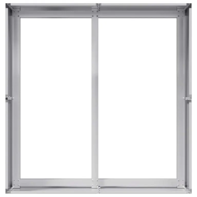 vidaXL Pflanzkübel 80x80x40 cm Verzinkter Stahl, Pflanzschale, Garten-Garten-Pflanzkübel, Outdoor-Pflanzgefäß, Hochbeet, Pflanzgefäß, Blumenkasten – Bild 5
