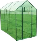 Gewächshaus Stahl XL, Frühbeet, Tomatenhaus, Treibhaus, Greenhouse, Garten Zubehör - Thumbnail 4