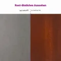 vidaXL Pflanzkübel Rostig 100x100x40 cm Wetterfester Stahl, Pflanztopf, Pflanzenständer, Hochbeet, Pflanzgefäßständer, Pflanzentablett, Gartenpflanzer - Thumbnail 4