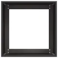 vidaXL Pflanzkübel Schwarz 40x40x40 cm Kaltgewalzter Stahl, Pflanzschale, Garten-Garten-Pflanzkübel, Outdoor-Pflanzgefäß, Hochbeet, Pflanzgefäß - Thumbnail 5