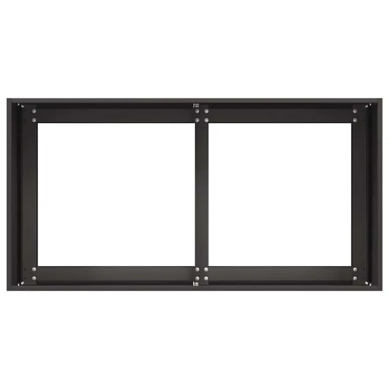 vidaXL Pflanzkübel Schwarz 80x40x40 cm Kaltgewalzter Stahl, Pflanzschale, Garten-Garten-Pflanzkübel, Outdoor-Pflanzgefäß, Hochbeet, Pflanzgefäß – Bild 5