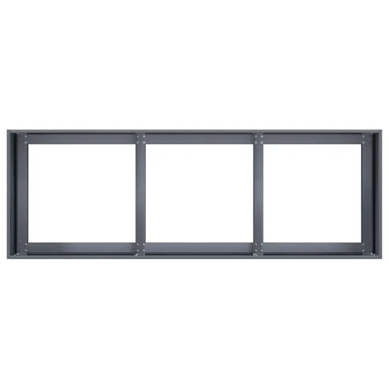 vidaXL Pflanzgefäß Anthrazit 120 x 40 x 40 cm Kaltgewalzter Stahl – Bild 5
