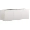 vidaXL Pflanzkübel 120x40x40 cm Edelstahl, Pflanzschale, Garten-Garten-Pflanzkübel, Outdoor-Pflanzgefäß, Hochbeet, Pflanzgefäß, Blumenkasten - Thumbnail 1