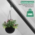 50x Gewächshausclips mit 50x S-Haken, Gewächshausclips mit hoher Tragkraft, Gartenpflanzen-Clips Pflanzenhalter Gewächshaus Clips Garten-Schattenrohr-Clips für Rankhilfe, Aufhängen, Pflanzen - Thumbnail 5