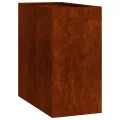 vidaXL Pflanzkübel Rostig 40x80x80 cm Wetterfester Stahl, Pflanztopf, Pflanzenständer, Hochbeet, Pflanzgefäßständer, Pflanzentablett, Gartenpflanzer - Thumbnail 1