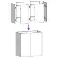 vidaXL Pflanzkübel Schwarz 80x40x80 cm Kaltgewalzter Stahl, Pflanzschale, Garten-Garten-Pflanzkübel, Outdoor-Pflanzgefäß, Hochbeet, Pflanzgefäß - Thumbnail 7
