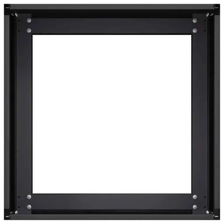 vidaXL Pflanzkübel Schwarz 40x40x30 cm Stahl, Pflanzschale, Garten-Garten-Pflanzkübel, Outdoor-Pflanzgefäß, Hochbeet, Pflanzgefäß, Blumenkasten – Bild 5