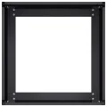 vidaXL Pflanzkübel Schwarz 40x40x30 cm Stahl, Pflanzschale, Garten-Garten-Pflanzkübel, Outdoor-Pflanzgefäß, Hochbeet, Pflanzgefäß, Blumenkasten - Thumbnail 5