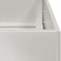 vidaXL Pflanzkübel 360x80x40 cm Edelstahl, Pflanzschale, Garten-Garten-Pflanzkübel, Outdoor-Pflanzgefäß, Hochbeet, Pflanzgefäß, Blumenkasten - Thumbnail 7