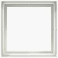 vidaXL Pflanzgefäß Weiß 100x100x80 cm Stahl, Pflanzschale, Garten-Garten-Pflanzkübel, Outdoor-Pflanzgefäß, Hochbeet, Pflanzgefäß, Blumenkasten - Thumbnail 5