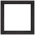 vidaXL Pflanzkübel Schwarz 100x100x80 cm Stahl, Pflanzschale, Garten-Garten-Pflanzkübel, Outdoor-Pflanzgefäß, Hochbeet, Pflanzgefäß, Blumenkasten - Thumbnail 6