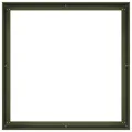 vidaXL Pflanzgefäß Olivgrün 100x100x40 cm Stahl, Pflanzschale, Garten-Garten-Pflanzkübel, Outdoor-Pflanzgefäß, Hochbeet, Pflanzgefäß, Blumenkasten - Thumbnail 5