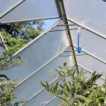 15x Polycarbonat Hohlkammerstegplatten 8mm Doppelstegplatte für Gewächshaus (60.5 x 121cm) | 1.2kg/m² Gewächshausplatte UV-beständigen für Gewächshaus Garten Treibhaus Ersatzplatten - Thumbnail 8