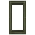 vidaXL Pflanzgefäß Olivgrün 40x80x80 cm Stahl, Pflanzschale, Garten-Garten-Pflanzkübel, Outdoor-Pflanzgefäß, Hochbeet, Pflanzgefäß, Blumenkasten - Thumbnail 7