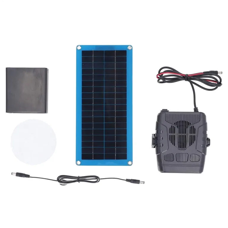 Solarpanel für Auto, Gewächshausheizung mit Solarpanel, tragbar, 30 W, mit USB, Solarheizungen für Gewächshäuser zum Trocknen und Heizen