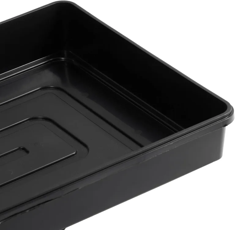 Gewächshaus-Wanne 55,5x31,5x6,5 cm, 10 Stück, Pflanzschale Kunststoff, Transportschale, Anzuchtschalen ohne Bodenlöcher - Ideal für Pflanzen, Anzuchten, Garten – Bild 2