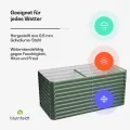 Blumfeldt High Grow Straight Hochbeet, Ergonomisches 1.800 L Rechteckiges Hochbeet Aus Wetterfestem Galvalume-Stahl Für Blumen, Kräuter & Gemüse – Rostbeständig, Offene Bodenstruktur, Einfacher Aufbau - Thumbnail 2