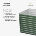 Blumfeldt High Grow Straight Hochbeet, Ergonomisches 1.800 L Rechteckiges Hochbeet Aus Wetterfestem Galvalume-Stahl Für Blumen, Kräuter & Gemüse – Rostbeständig, Offene Bodenstruktur, Einfacher Aufbau - Thumbnail 6