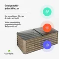 Blumfeldt High Grow Straight Hochbeet, Ergonomisches 972L Hochbeet Metall Holzoptik, Wetterfester Verzinkter Stahl Für Blumen, Kräuter & Gemüse – Rostbeständig, Offene Bodenstruktur & Einfache Montage - Thumbnail 2