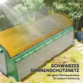 Outsunny Gewächshaus 6 x 3 x 2 m Foliengewächshaus mit 12 Fenster, Rolltüren, Aufrollbar Seitenwänden, UV-beständiger Folientunnel, Winterfest Tomatenhaus mit Erdanker, Grün - Thumbnail 3