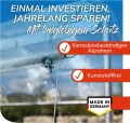 bellissa – Tomatendach höhenverstellbar von 125-185 cm mit regendichtem Aluminiumgewebe - Plastikfreies Pflanzenschutzdach für Tomaten, Gurken, Bohnen – Überdachung gegen Starkregen & Braunfäule - Thumbnail 3