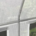 TOOLPORT Foliengewächshaus Gewächshaus 2x3m Premium mit schwenkbarer Türkonstruktion PE-Plane 180 g/m² weiß transparent - Thumbnail 6