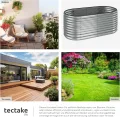 tectake® Hochbeet Metall, Hochbeete-Kit für Beet, Hochbeet Garten, wetterfest, Pflanzkasten, Kräuterbeet, Frühbeet, Gemüsebeet, Pflanzenbeet, zur Anzucht, als Blumenkasten - 1257l, 200 x 100 x 80 cm - Thumbnail 7