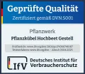 Pflanzwerk Pflanzkübel Hochbeet Gestell Elevate 60x44cm für Garten Terrasse und Balkon Blumenkübel - Pulverbeschichteter Edelstahl - Rostfrei - Premiumqualität - Frostsicher - 2 Jahre Garantie - Thumbnail 5