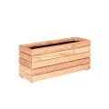 Mega Holz Hochbeet MODULO 30x30x75 cm (BxTxH) - Wetterfester Pflanzkübel aus Holz für Innen- und Außenbereich - Blumenkübel aus witterungsbeständiger Lärche für Garten, Terrasse und Balkon, Modular - Thumbnail 8