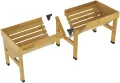 VegTrug Classic V2 1,8m Hochbeet, Natur, Pflanztiefe für flach und tief wurzelndes Gemüse, 100% FSC zertifiziertes Holz, 183 x 76 x 80 cm - Thumbnail 4