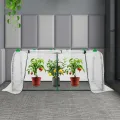 Klein Gewächshaus, Gartengewächshäuser Tomaten Gewächshaus Foliengewächshaus Stabil Tomatenhaus Garten Winterfest, Standgewächshaus - Thumbnail 3
