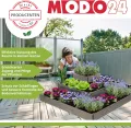 Hochbeet, Kräuterbeet, Gartenbeet, Pflanzbeet, Blumenbeet, Stufenbeet, Holz Stufen Treppe, für Garten und Terrasse, Kiefernholz, Massivholz, Abmessungen 36x119x119 cm, Farbe: Natur - Thumbnail 2