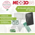 Hochbeet, Kräuterbeet, Gartenbeet, Pflanzbeet, Blumenbeet, Stufenbeet, Holz Stufen Treppe, für Garten und Terrasse, Kiefernholz, Massivholz, Abmessungen 45x119x119 cm, Farbe: Natur - Thumbnail 6