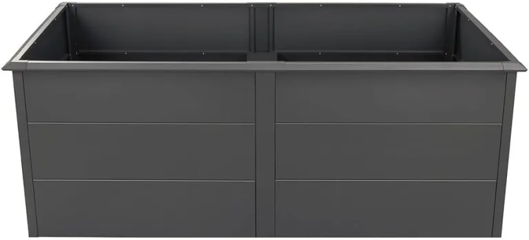 WESTMANN Hochbeet inkl. Aussaatkalender | Metall Hochbeet Primus XL | Inkl. Schneckenschutz | Anthrazit | 200x100x77 cm – Bild 2