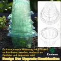 Schneckenkragen,10 Stück Schneckenschutzring Für Salatpflanzen und Kohl,Schneckenschutz Hochbeet Schützt Pflanzen,Schneckenabwehr Ohne Chemie（Enthält Keine Pflanzenhut） - Thumbnail 6