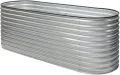 WESTMANN Metallhochbeet inkl. Aussaatkalender | Kräuterbeet für Garten & Terrasse | 240x160x82 cm Grau L-Form | Hochbeet & Frühbeet zum Bepflanzen von Gemüse | Pflanzkasten aus Metall - Thumbnail 8