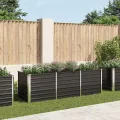 Willood Garten Hochbeet Verzinkter Stahl 100x40x77 cm Grau - Thumbnail 10