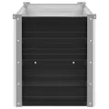 Willood Garten Hochbeet Anthrazit 100 x 40 x 45 cm Verzinkter Stahl - Thumbnail 5