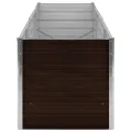 Willood Garten Hochbeet Braun 240 x 80 x 77 cm Verzinkter Stahl - Thumbnail 5