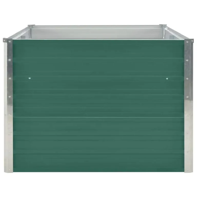 Willood Hochbeet 160 x 80 x 45 cm Verzinkter Stahl Grün – Bild 4