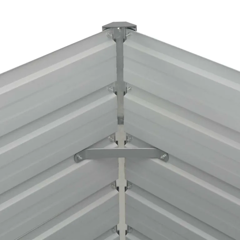 Willood Hochbeet Braun 160 x 80 x 77 cm Verzinkter Stahl – Bild 7