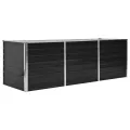 Willood Garten Hochbeet Anthrazit 240 x 80 x 77 cm Verzinkter Stahl - Thumbnail 2