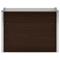 Willood Garten Hochbeet Braun 100 x 40 x 77 cm Verzinkter Stahl - Thumbnail 4