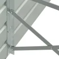 Willood Garten Hochbeet Verzinkter Stahl 400x80x45 cm Braun - Thumbnail 5