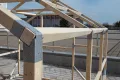 ECO Holz Gewächshaus Garten Treibhaus Tomatenhaus Holzhaus Pflanzhaus (Braun, 3 x 2.6 m) - Thumbnail 7