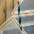 Outsunny Frühbeet aus Holz, Mini Gewächshaus 90 x 52 x 49,5 cm, Treibhaus mit Abdeckung, lichtdurchlässig Frühbeetkasten, Winterfest Hochbeet für Garten, Balkon, Naturholz - Thumbnail 9